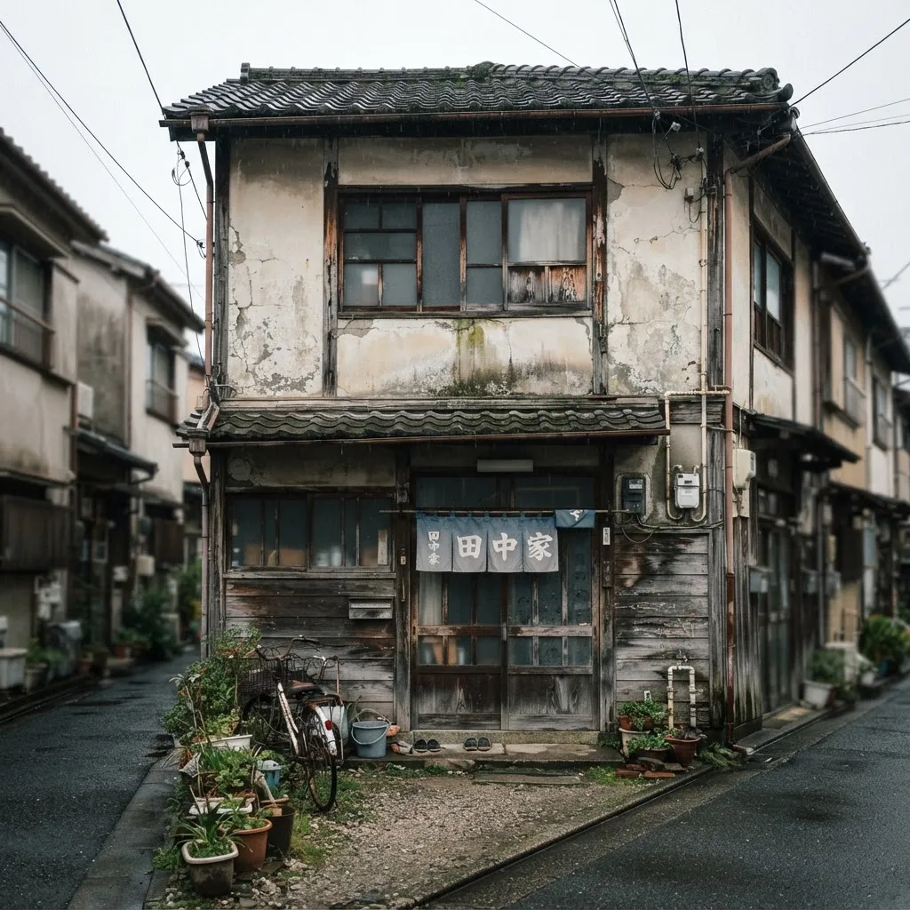 戸建て外壁の塗り替えと目地補修（施工前）