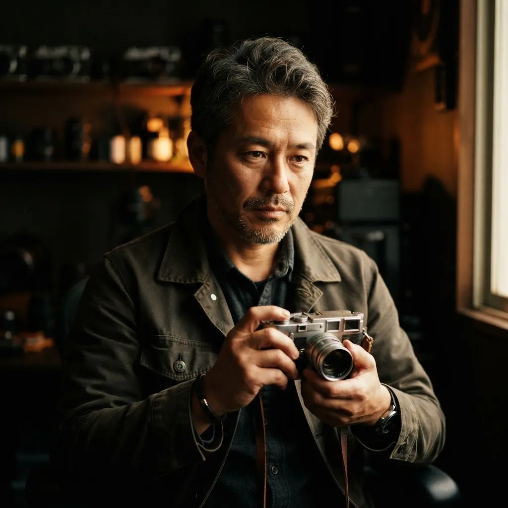 フォトグラファー 田中涼のポートレート